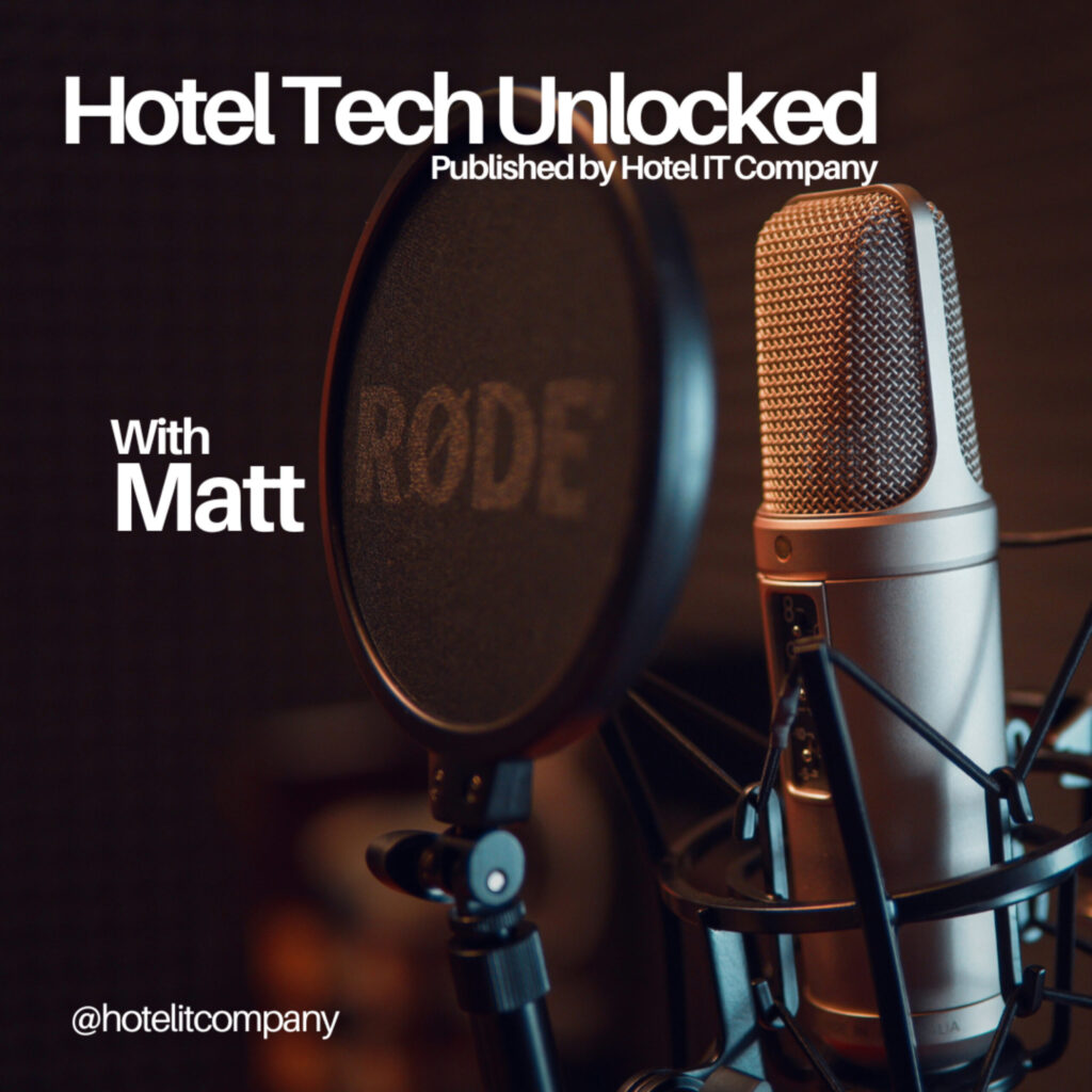 Hotel Tech Unlocked Podcast Logo Cover Art