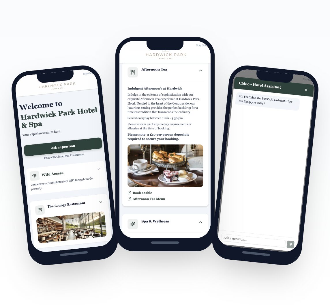 Stay Guide a digital hotel welcome guide