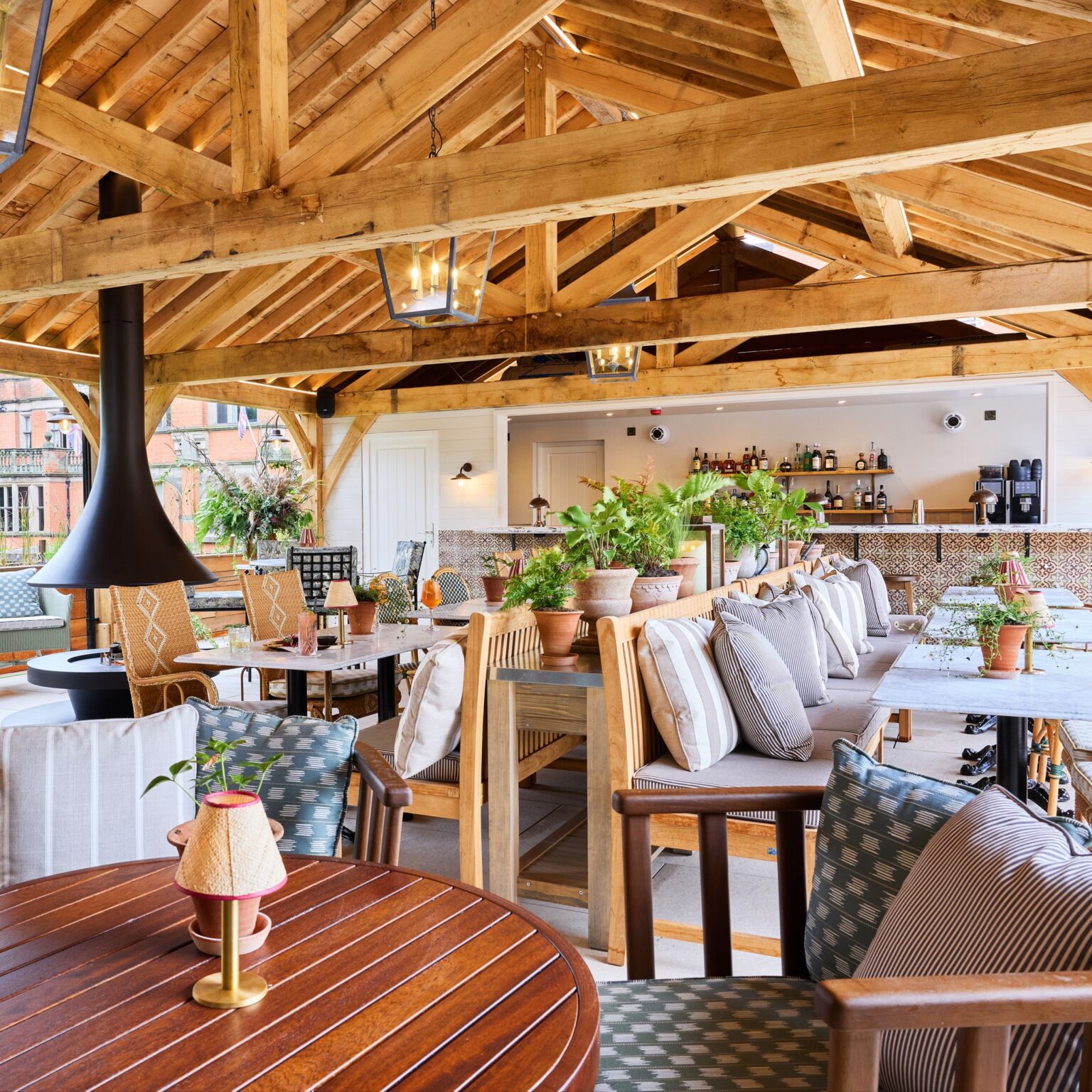 Outdoor UK hotel and spa environment supported by specialist hospitality IT support